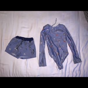 Agua bendita eve collection boy and girl swimsuit